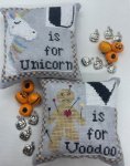 (image for) Halloween Alphabet - U & V